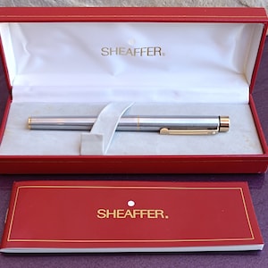 14K Gold Nib Sheaffer Tintenstift, Gold gefüllter Füllfederhalter, 585 Gold Nib, Füllfederhalter, Vintage Füllfederhalter, antiker Füllfederhalter, USA Stift