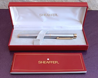 14K Gold Nib Sheaffer Ink Pen, Gold Filled Fountain Pen, 585 Gold Nib, Fountain Pen, Vintage Fountain Pen, Antique Fountain Pen, USA Pen