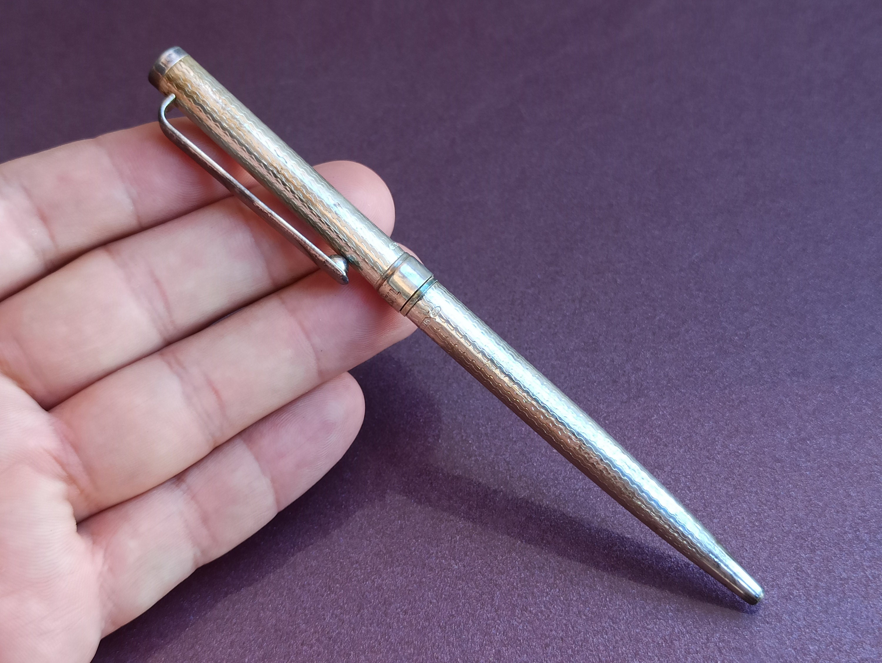 JORSIL 925 シルバー ボールペン ヴィンテージ シルバー JORSIL 925 シルバー ボールペン ヴィンテージ シルバー