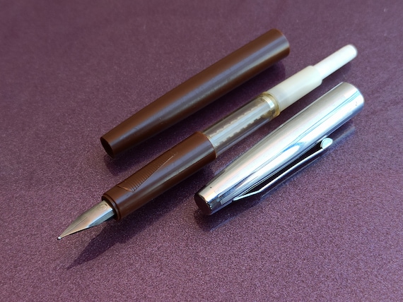 オーデン万年筆　R14K　1970年代　14KT　WODEN　FINE　PEN オーデン万年筆 R14K 1970年代 14KT WODEN FINE PEN