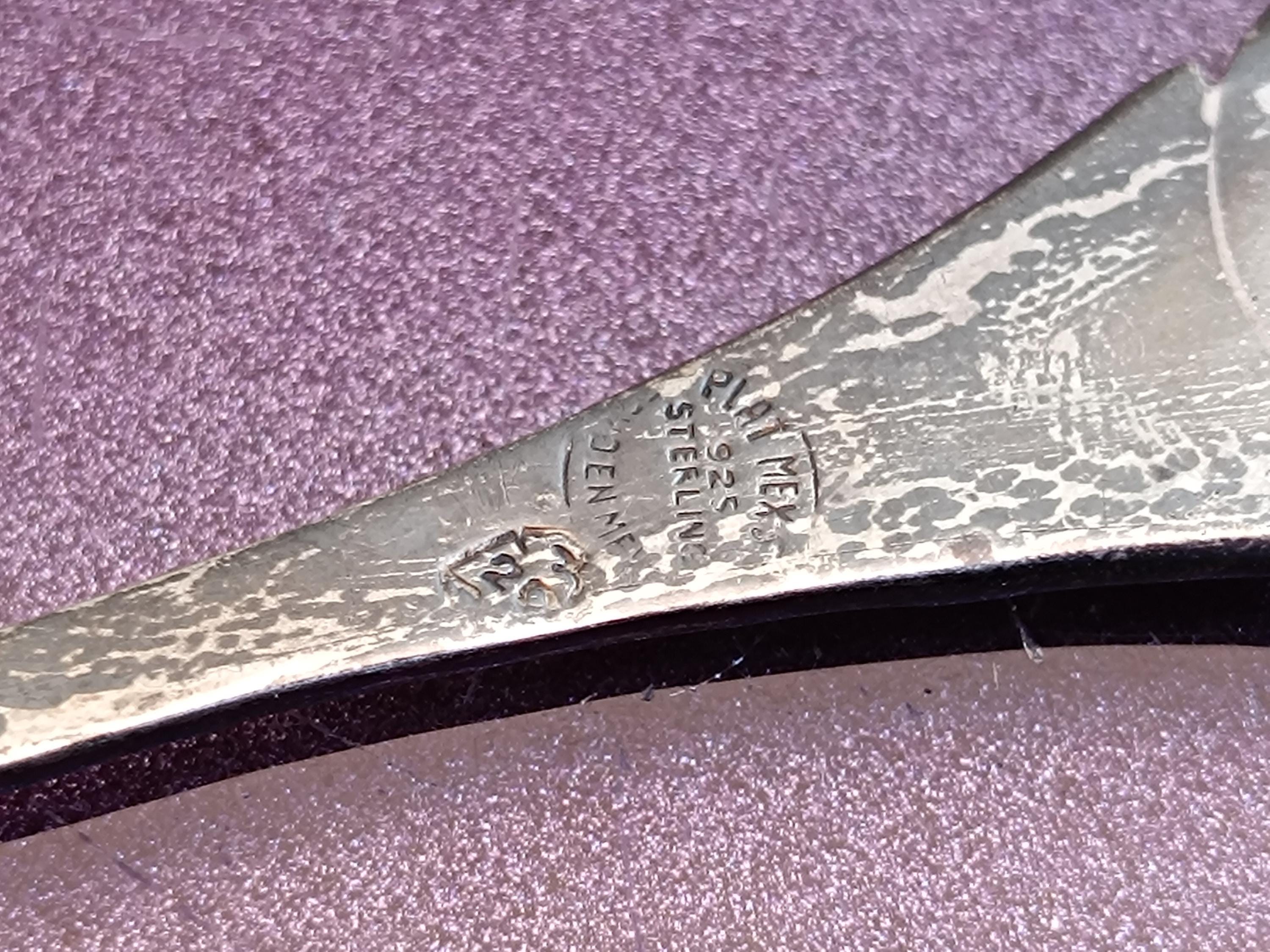 1960年代 シルバー925 メキシコスプーン、シルバーメキシコお土産