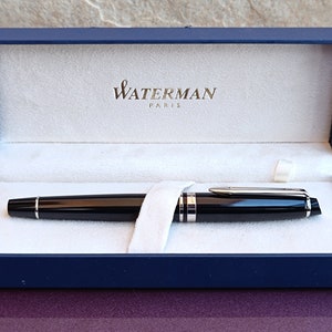 Penna stilografica Waterman, penna stilografica vintage, penna stilografica retrò, penna stilografica antica, penna stilografica certificata francese