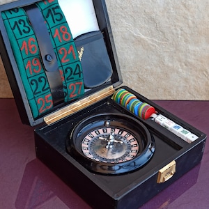 1950年代のポーカーセット、アメリカンポーカー、ポーカーダイス、レトロポーカープレーヤーギフト、ヴィンテージボードゲーム、アメリカンポーカーダイス、ポーカーゲーム