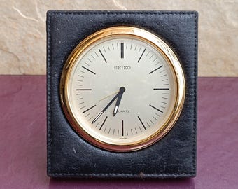 90s SEIKO ポストモダン vintage clock メンフィス 1990s Seiko, Vintage Japan Clock With a Timer by Quartz in