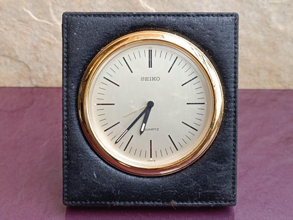 1980s Seiko Alarm Clock, Quartz Alarm Clock, Vintage Alarm Clock
