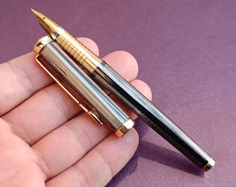 Fountain Pen, Gold Filled Fountain Pen, Vintage Fountain Pen, Fountain Pen, Antique Pen, Iridium Point, Metal Fountain Pen