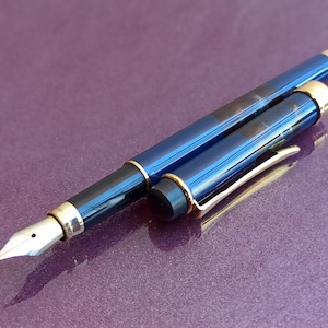 Penna stilografica Iridium Point, penna moderna, penna di design, penna vintage design senza tempo, penna stilografica classica vintage, penna stilografica antica, Germania