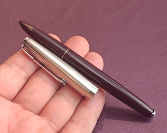 Vintage pióro wieczne, pozłacane, retro pióro wieczne, pióro wieczne, antyczne pióro, stare pióro wieczne