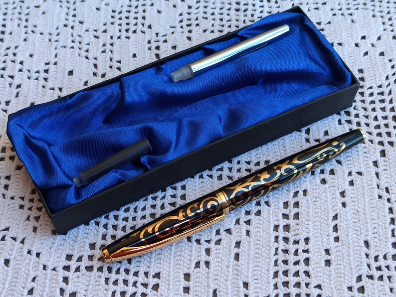 Vintage 18K GP Fountain Pen Fountain Pen Nib 18K GP Vintage Etsy
