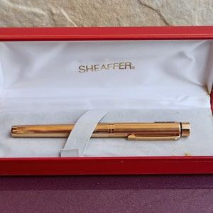 ヴィンテージ シェーファー万年筆、14K ゴールドペン先、収納式 ヴィンテージ シェーファー万年筆、14K ゴールドペン先、収納式