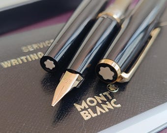 MONTBLANC Certificated Fountain Pen, Retro Fountain Pen, Montblanc German Fountain Pen, Antique Fountain Pen, Fountain Pen, Germany