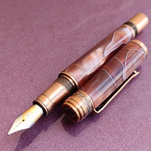 Vintage Füllfederhalter, Gold gefüllt Füllfederhalter, Vintage Füllfederhalter, Füllfederhalter, Antiker Stift, Iridium Point, Deutschland Füllfederhalter