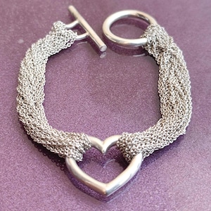 Tiffanys and co multi heart bracelet - Etsy 日本