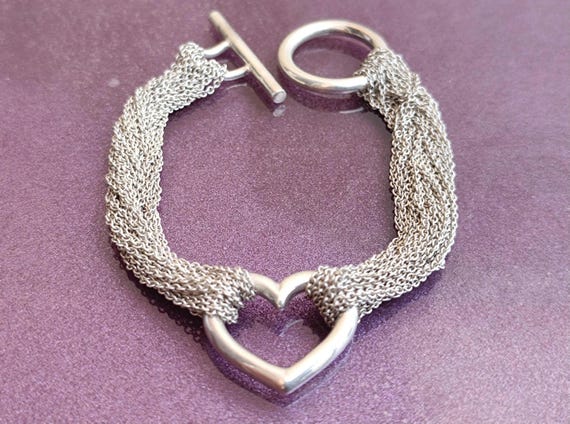 Tiffany & Co 925 Silver Bracelet, Vintage Tiffany Bracelet, Silver