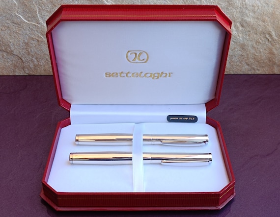 925 Silver Settelaghi by Ferrari Da Varese Fountain Pen and