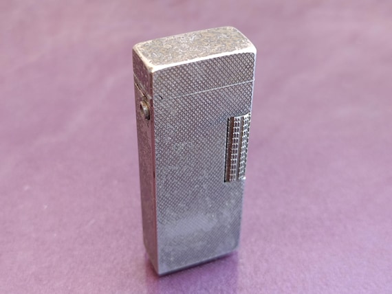 retro cigarette lighter WIN De Lux Silver Plated Gas Lighter, Vintage Lighter, Untested, Retro  Lighter, Collectible Lighter, Cigarette Lighter, Smoking Accessories