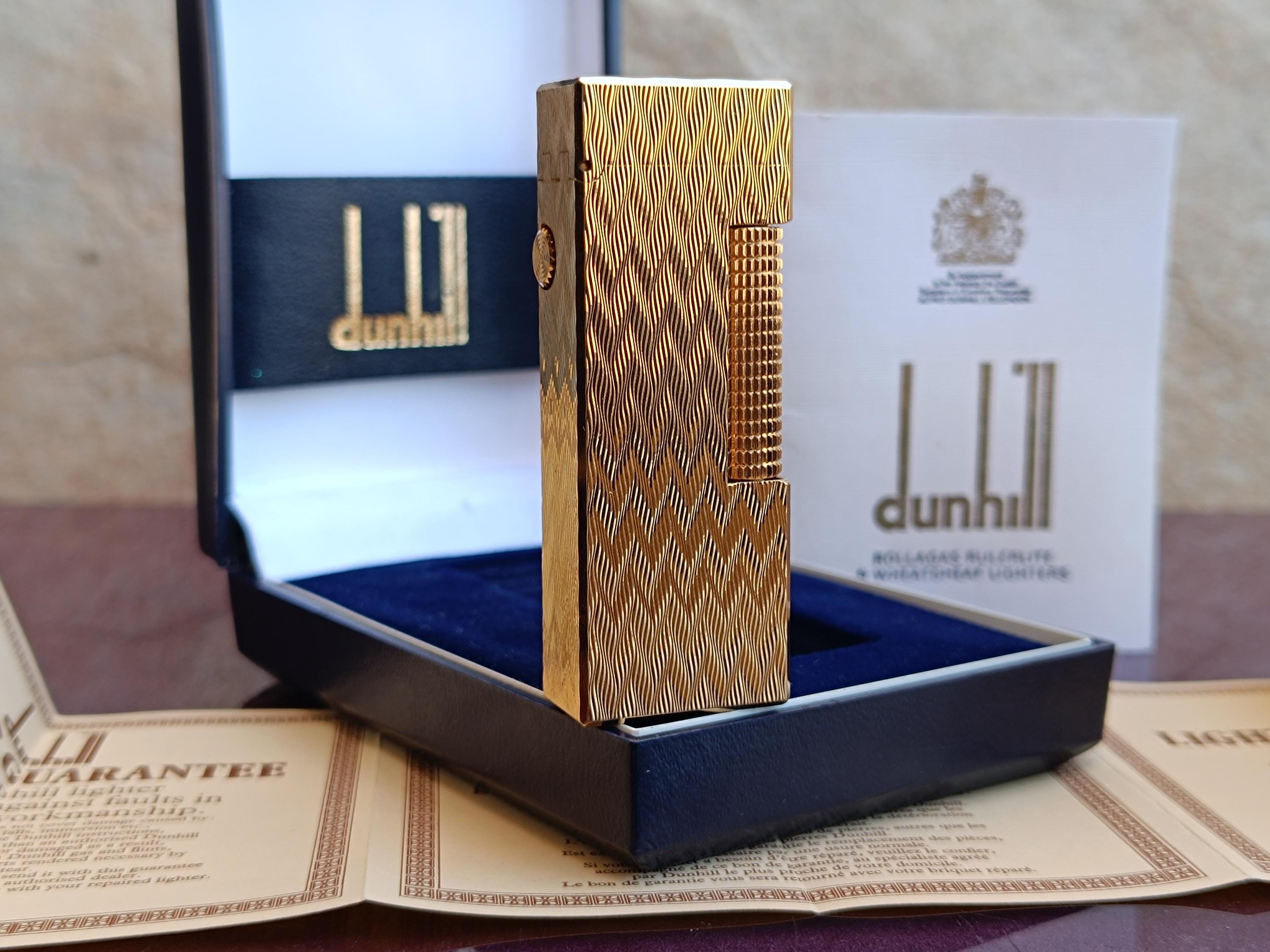 ダンヒル ゴールドメッキ ガスライター、ヴィンテージライター