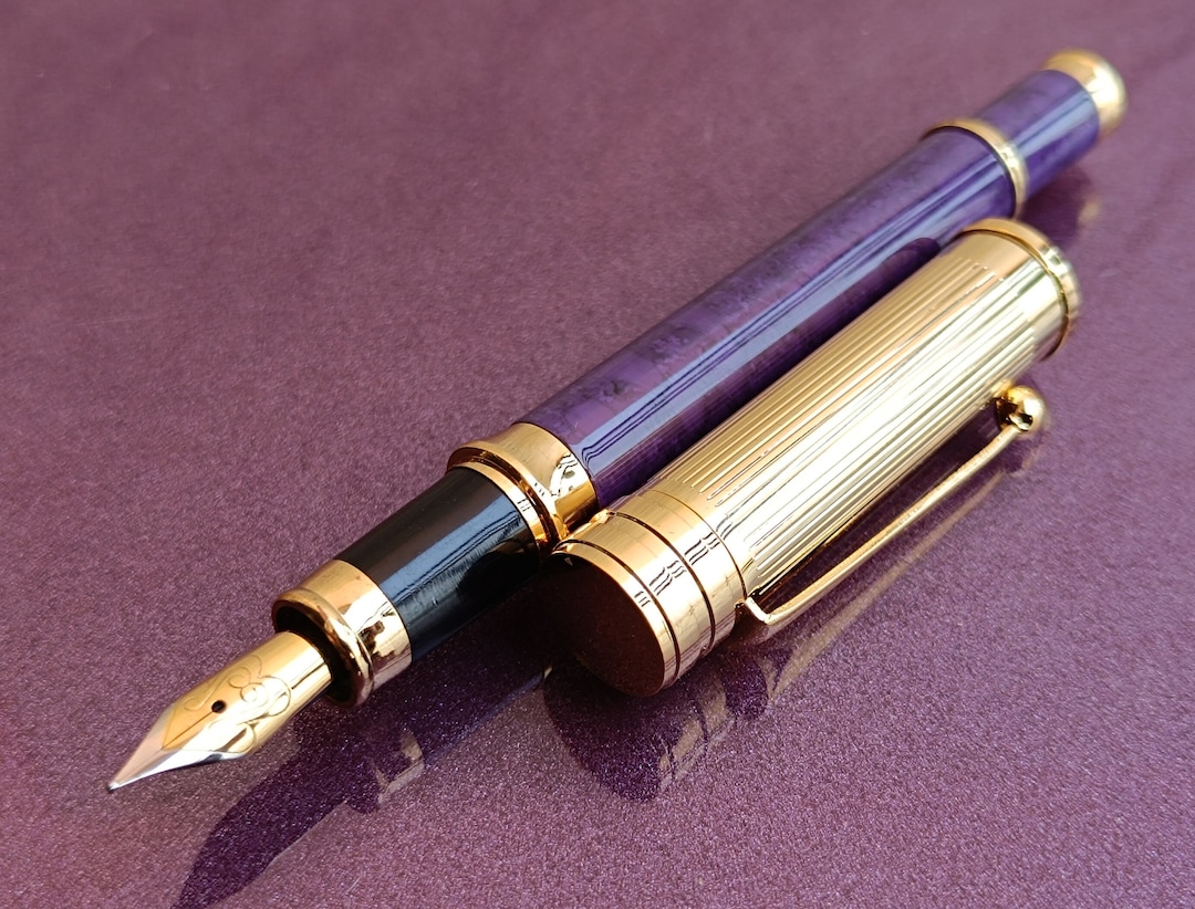 Vintage Fountain Pen, Ink Pen, Gold Filled Fountain Pen, Retroe Fountain Pen, Fountain Pen ...