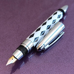Füllfederhalter, Iridium-Füllfederhalter, Vintage-Füllfederhalter, Füllfederhalter, Tintenstift, Iridium-Spitze, Metall-Füllfederhalter