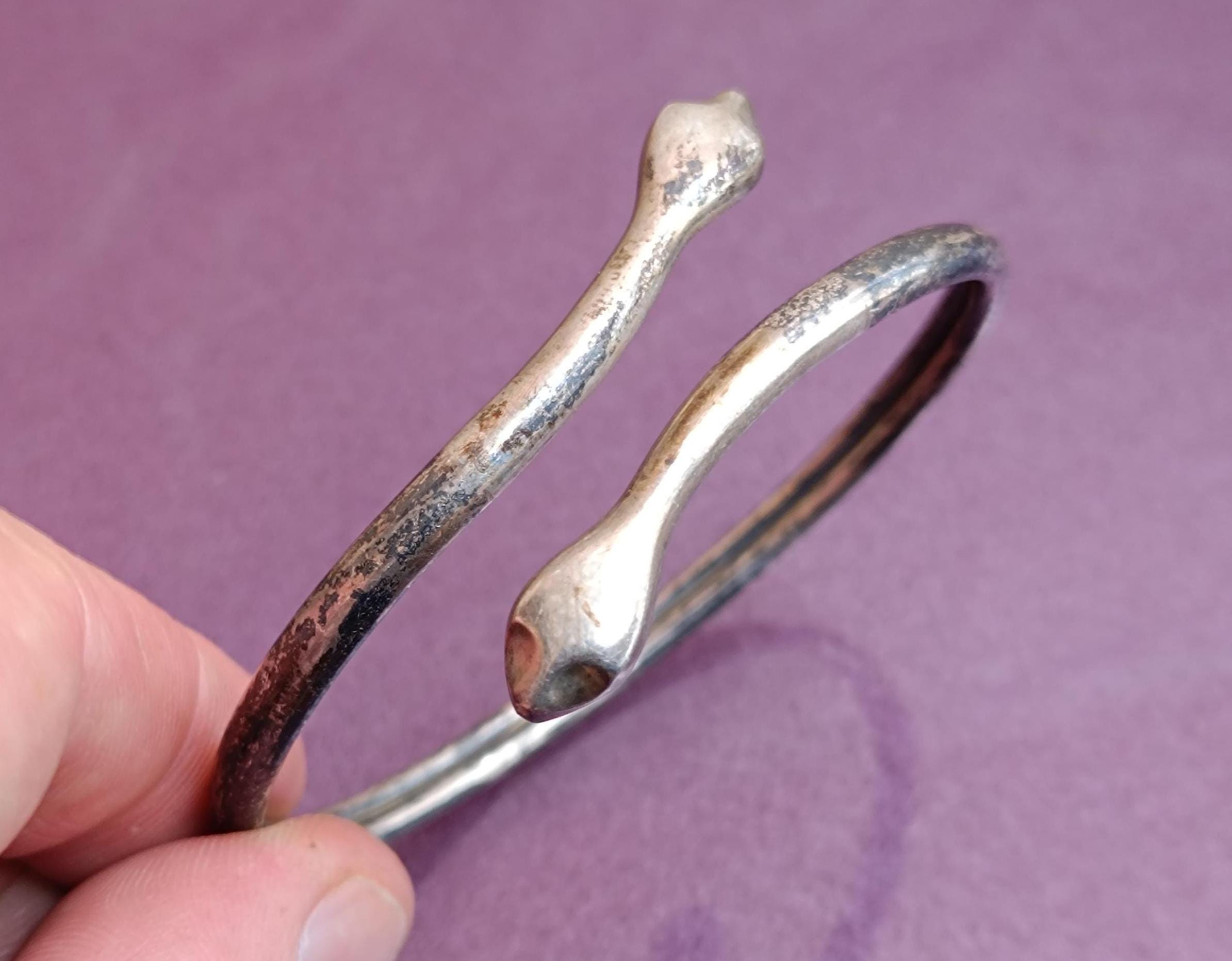 925 Silver Snake Bracelet, Snake Silver Bracelet, Silver Jewelry, Silver Bracelet, Art Deco Bracelet, 925 Silver Bracelet, Snake Bracelet