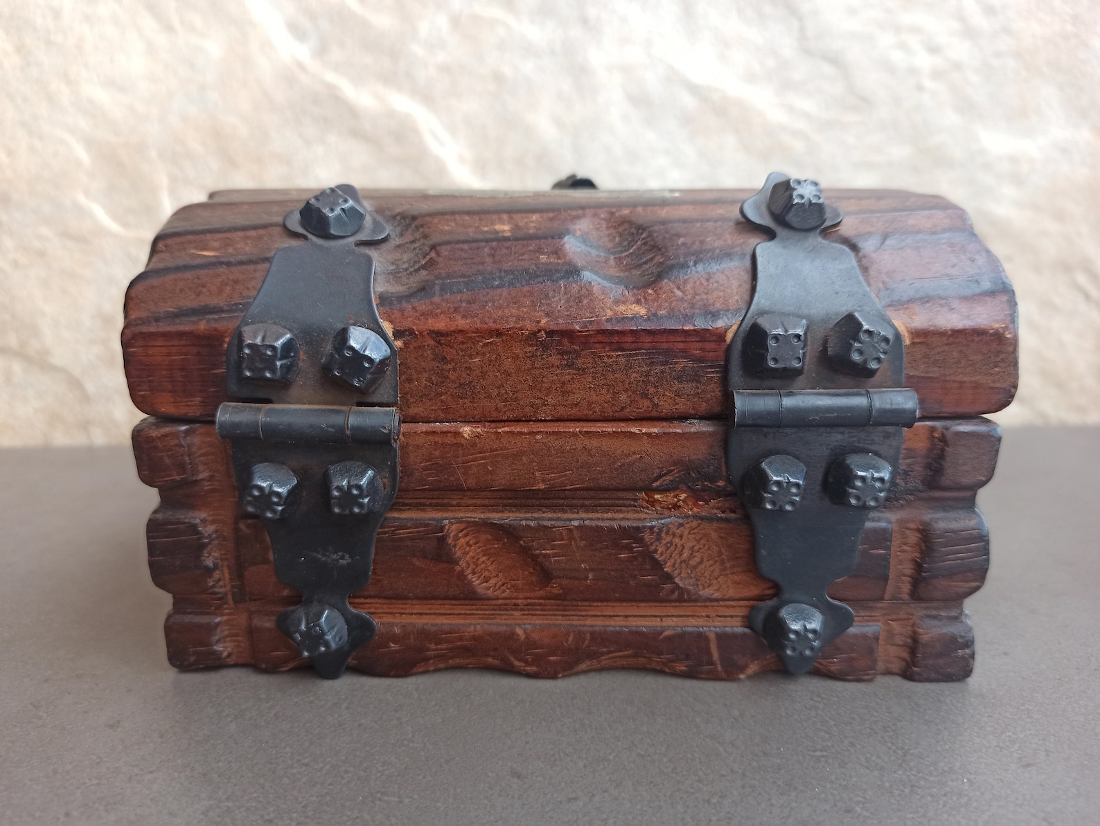 Treasure Chest Wooden Chest Vintage Chest Chest Trunk Etsy