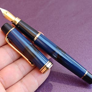 Iridium Point Germany Füllfederhalter, Vintage Geschenk, Vintage Füllfederhalter, Füllfederhalter, antiker Stift, alter Füllfederhalter, Gold gefüllter Tintenstift