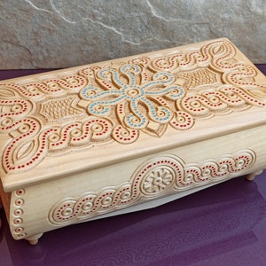 Handmade Jewelery Box, Retro Box, Treasure Chest, Wooden Chest, Vintage Chest, Chest Trunk, Old Small Trunk, Antique Chest, Ukraine