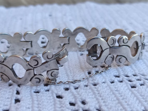 Handmade Silver Bracelet, Sterling Silver Bracele… - image 4