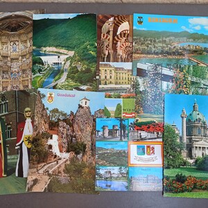 SET of 10 Post Cards, Pack Postcards, Random Vintage Postcards, Posted Post Cards, Antique Post Cards, Old Postcards, Retro Postcards