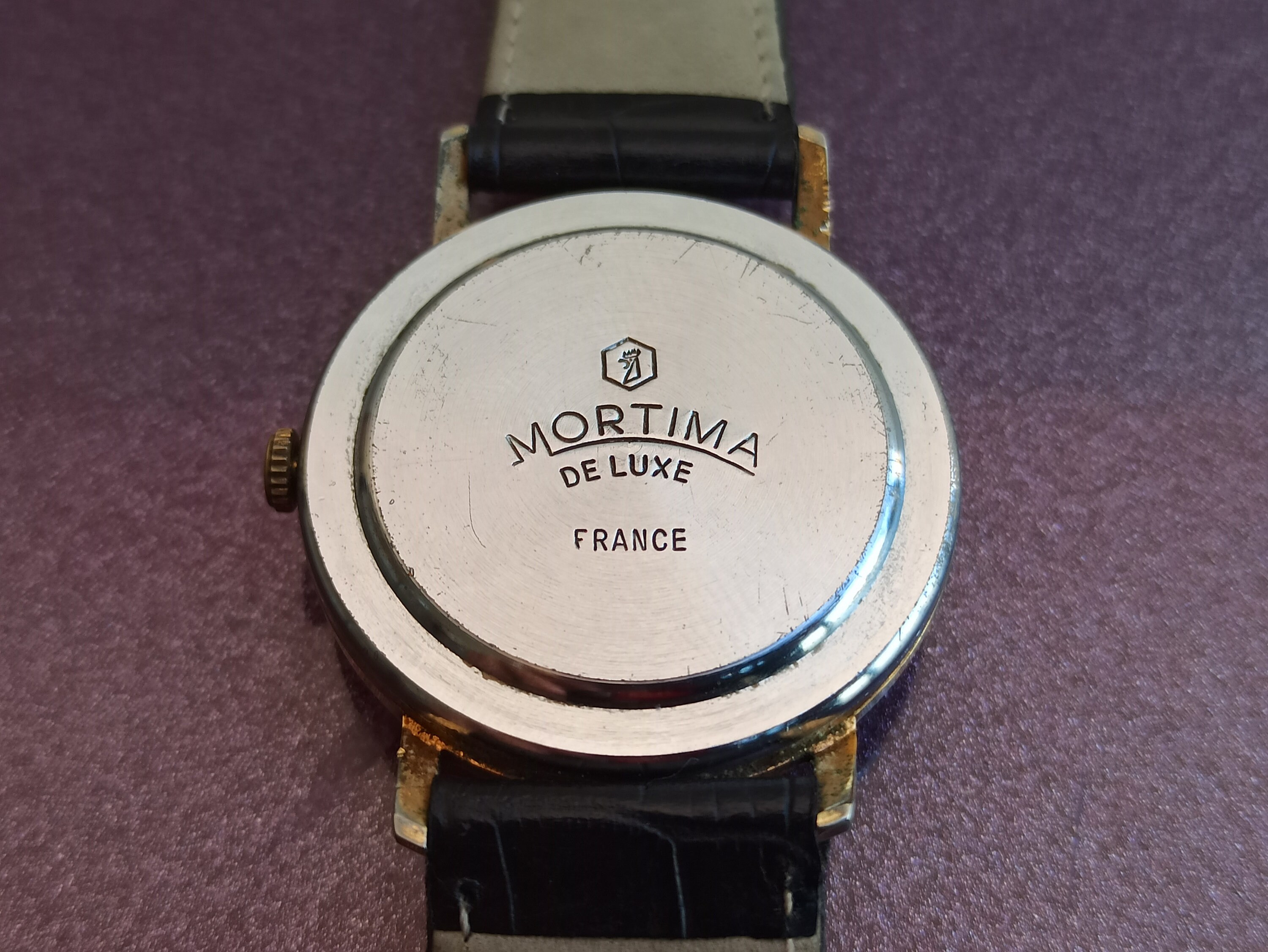 1960 MORTIMA De LUXE France Mechanical Watch, Vintage
