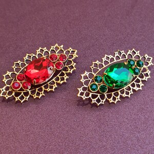 Vintage Brooch, Czech Glass Brooch, Filigree Czech Brooch, Bohemian Jewellery, Lovely Filigree Brooch, Lovely Vintage Style, Antique Brooch