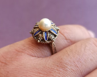 R⭐︎です。⭐️スペイン　マヨルカ島産⭐️ パール使用　リング il_340x270.5284240620_i2zz.jpg