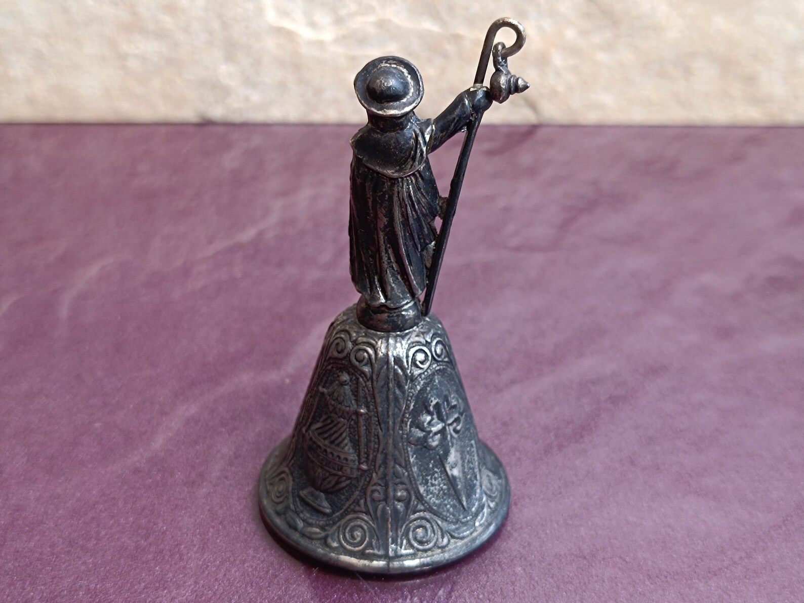 Religious Saint Santiago De Compostela Bell, Vintage Bell, Antique ...