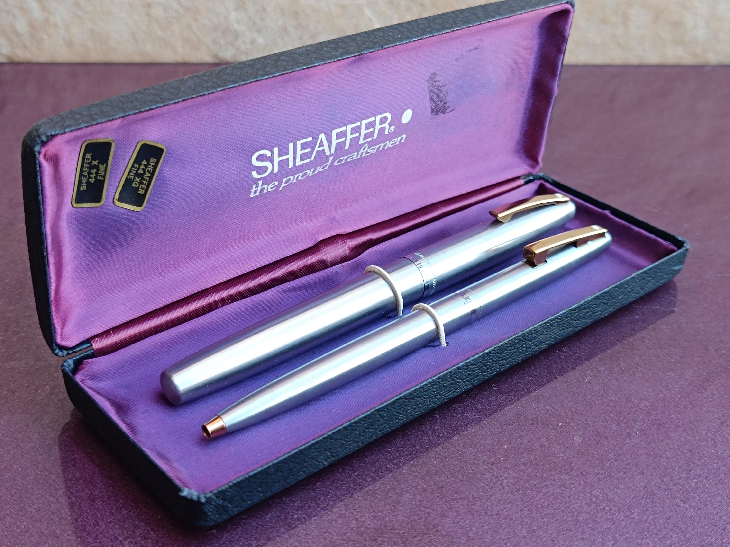 ⭐︎14K585 刻印入り⭐︎SHEAFFER 万年筆とボールペンセット 米国ヴィンテージ シェーファー 万年筆 ゴールドプレート
