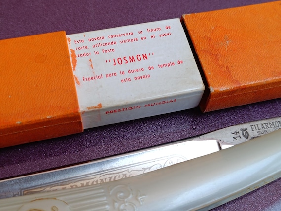 1950s Razor FILARMONICA Sub Cero, Jose Montserrat Pou, Barber Hand