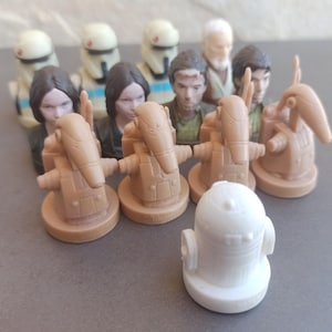 Star Wars SET Collectible Articulate Figures Seals, Collectable Toys, Authentic Star Wars, Monster Toys, Different Figure, Antique Star Wars