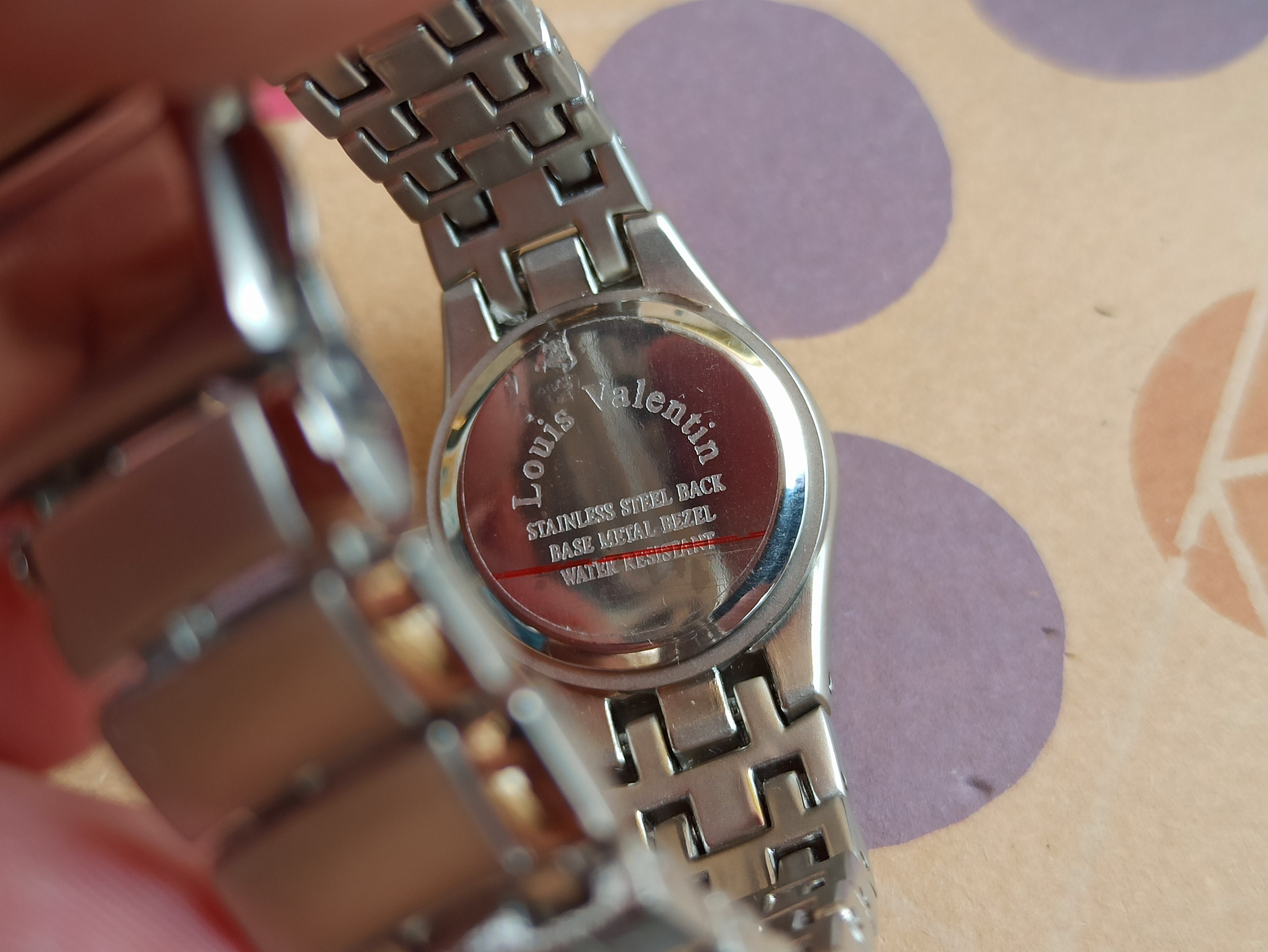 LOUIS VALENTIN Quartz Watch Wrist Quartz Watch Louis Valentin