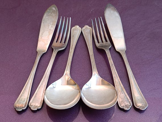 Buy EPNS A1 Hof C Sheffield England Silver Plated Cutlery Set