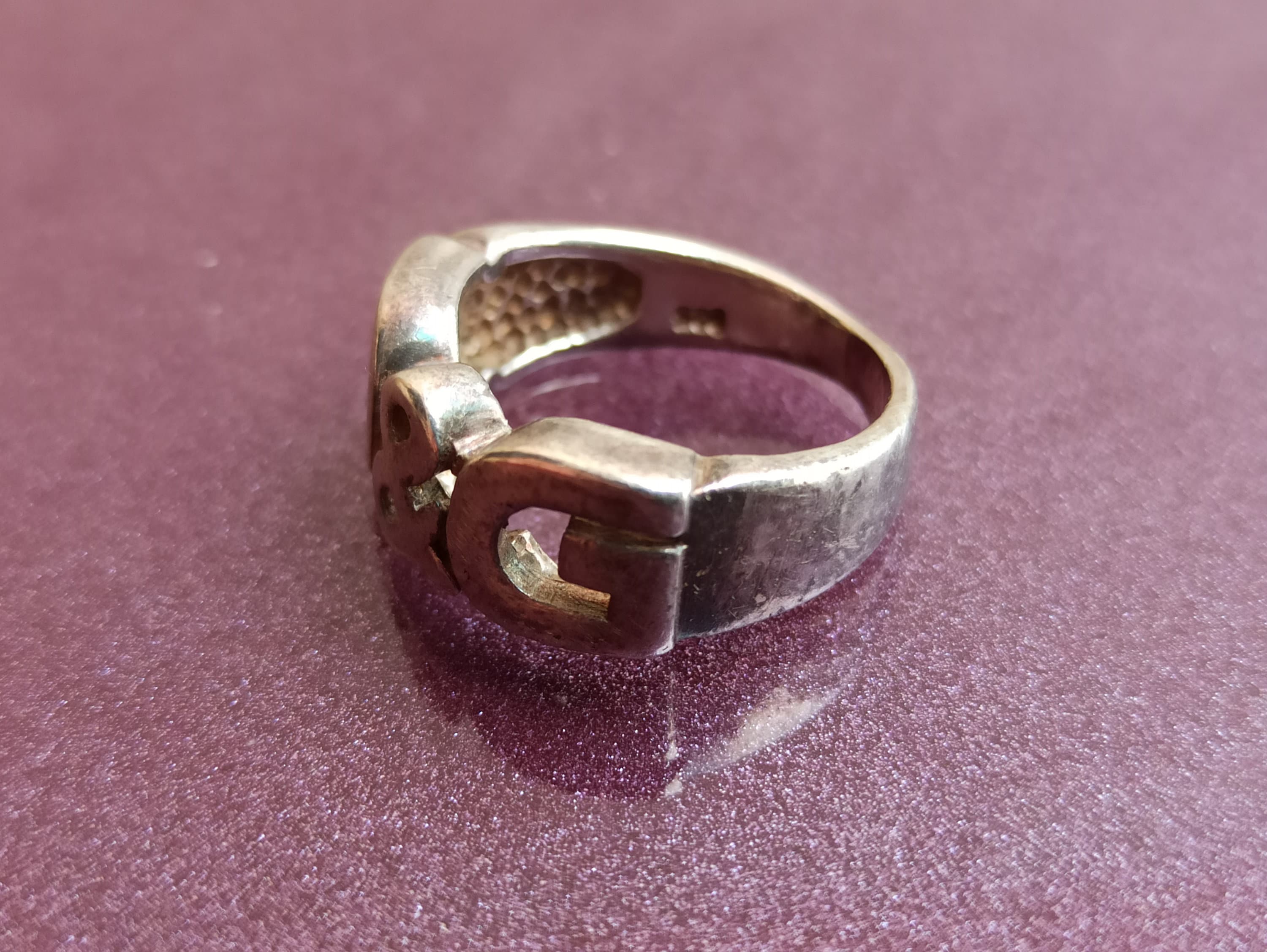 D&G 925 Silver Ring, Designer Ring, Retro Ring, Vintage