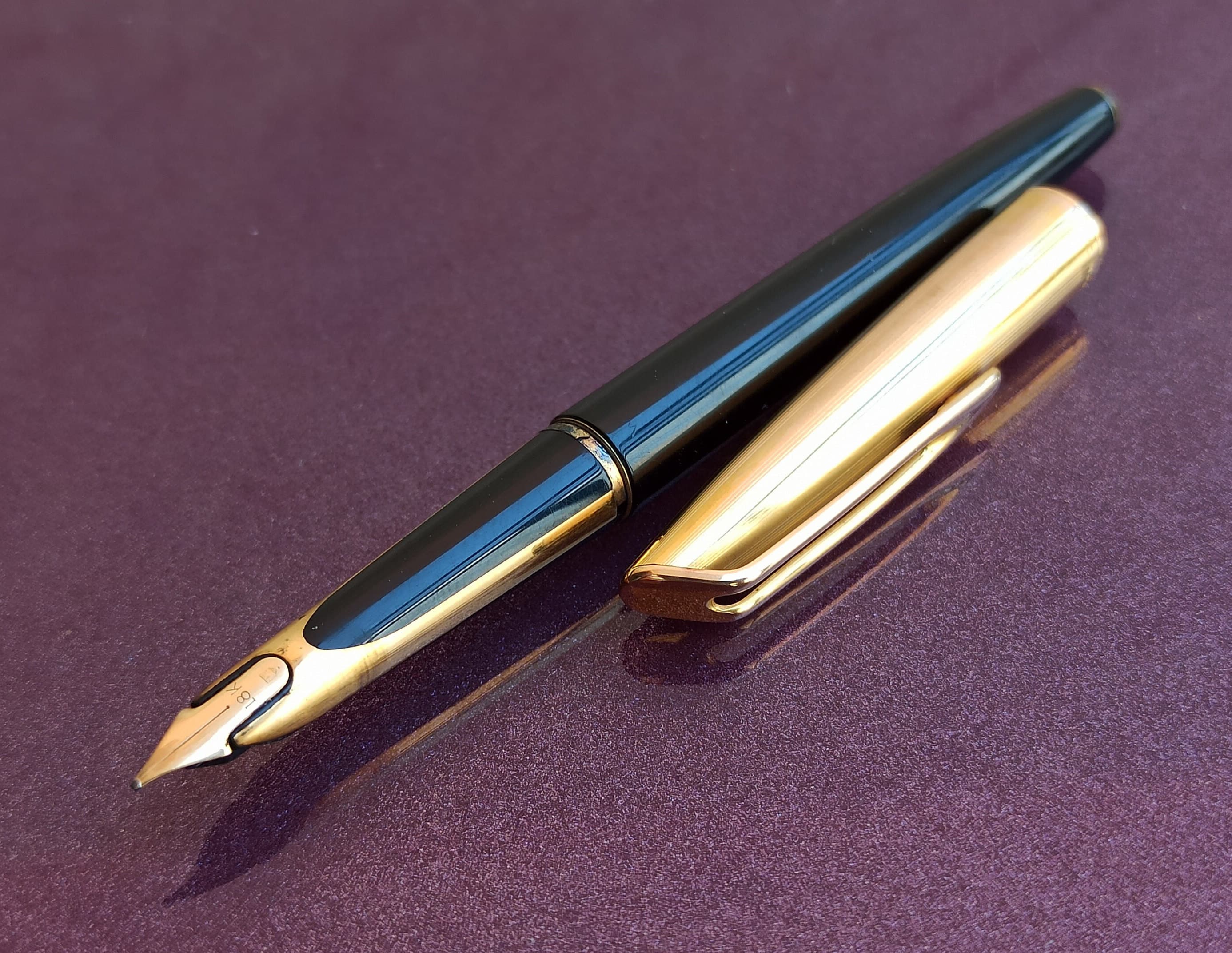 18k Gold Nib Waterman Fountain Pen 18k 750 Waterman Exception