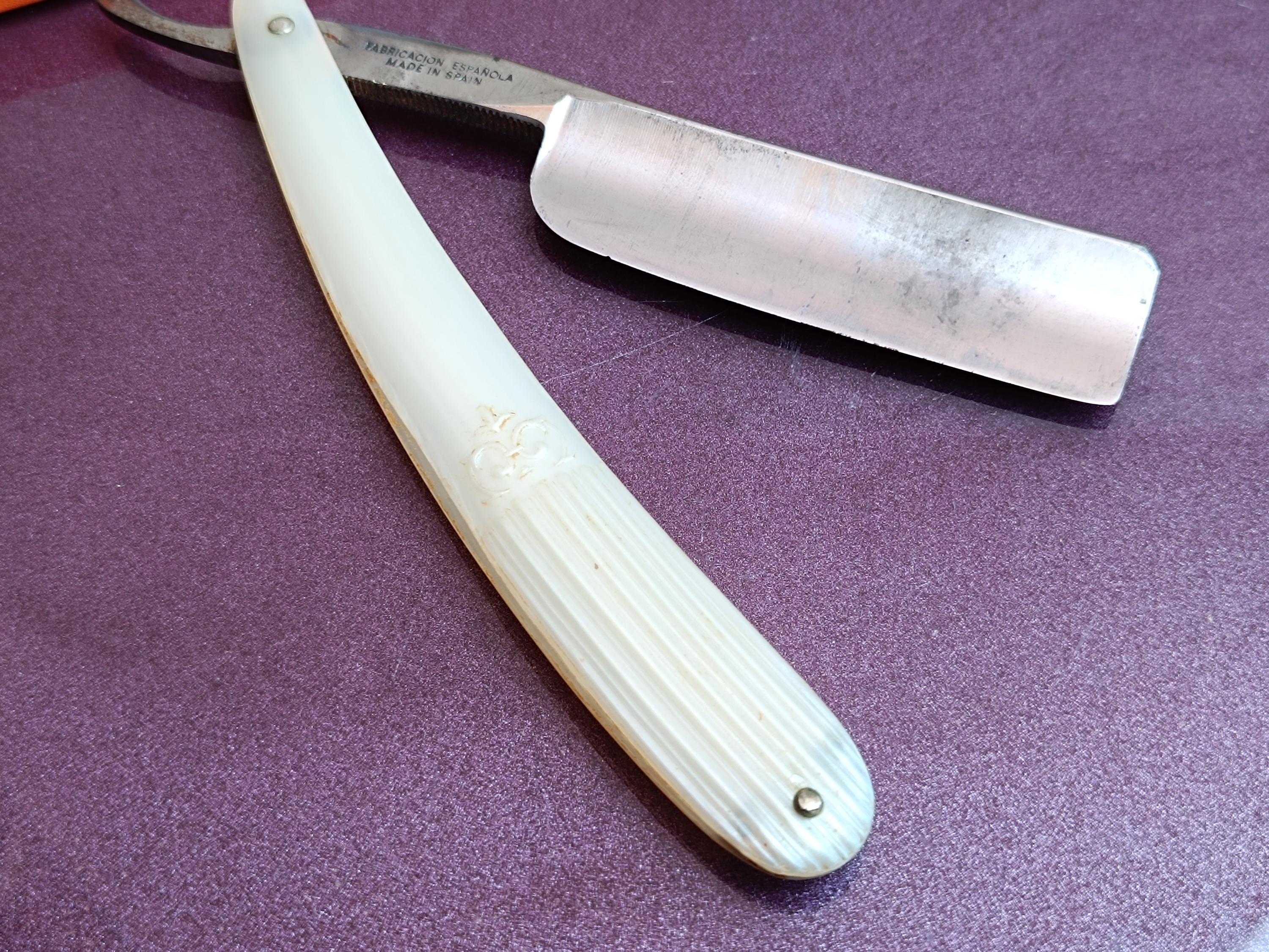 1950s Razor FILARMONICA Sub Cero, Jose Montserrat Pou, Barber Hand