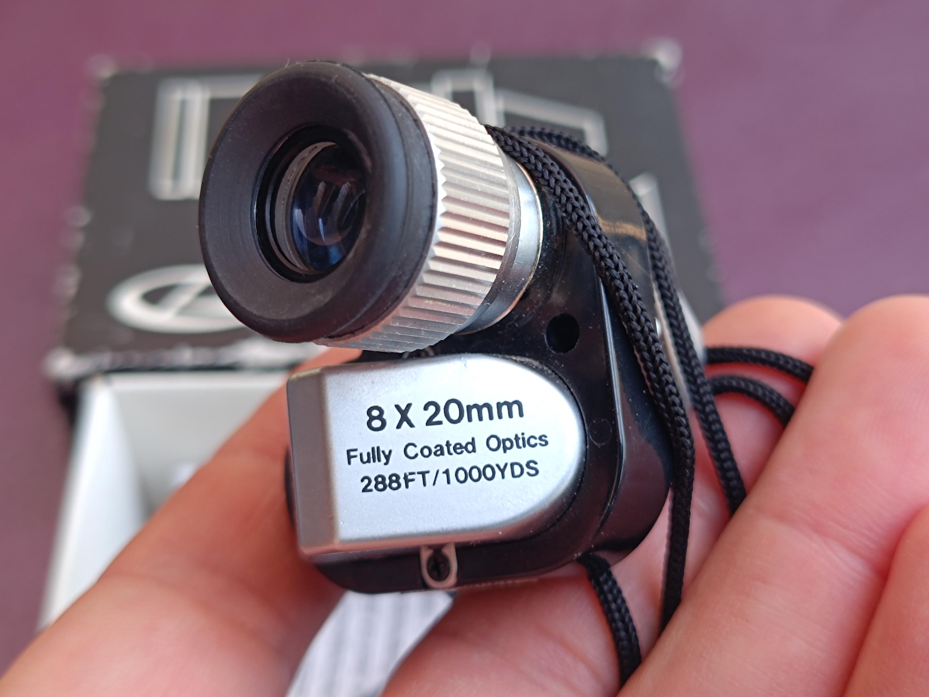 Pocket Scope 8x20 Mm LP909, Fully Coated Optics 288FT/1000YDS