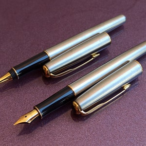 Parker SONNET Set penna stilografica e penna a sfera, penna originale Parker, Francia, penna stilografica, penna stilografica antica, penna stilografica retrò