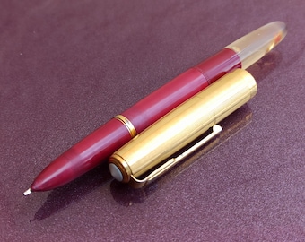 Pióro wieczne Union Gold Filled, Vintage pióro wieczne SOUZ, pióro wieczne retro, antyczne pióro wieczne, pióro wieczne, pióro wypełnione złotem