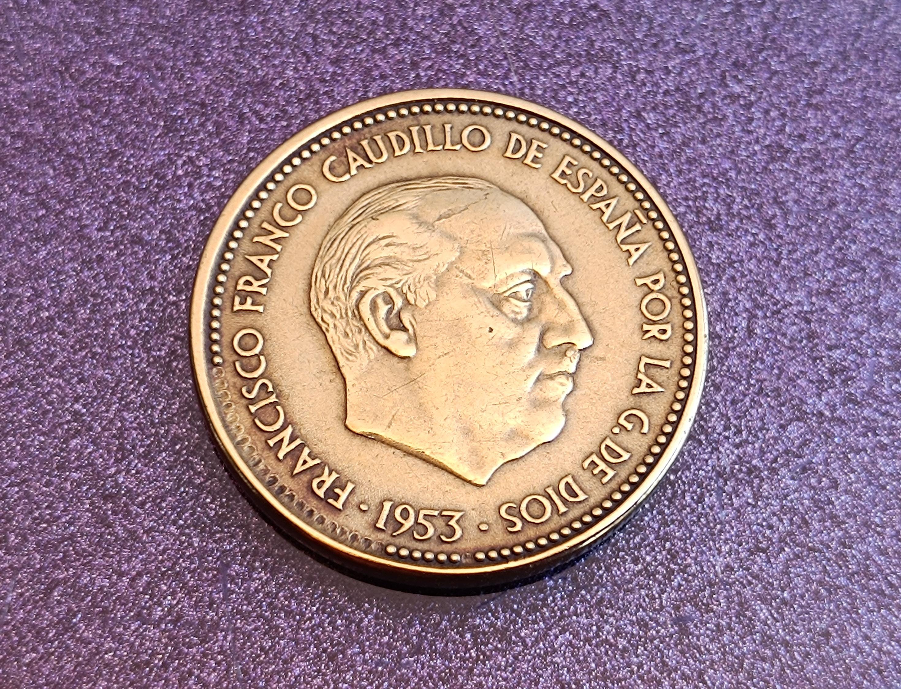 1953 una peseta - Etsy 日本