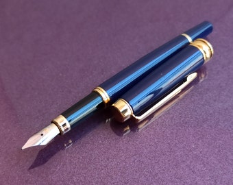 Marksman Fountain Pen, Gold Electroplated, Vintage Fountain Pen, Fountain Pen, Antique Yasaka Pen, Iridium Point, Germany Fountain Pen