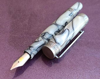 18K ゴールドペン先ウォーターマン万年筆、ヴィンテージ万年筆、レトロ