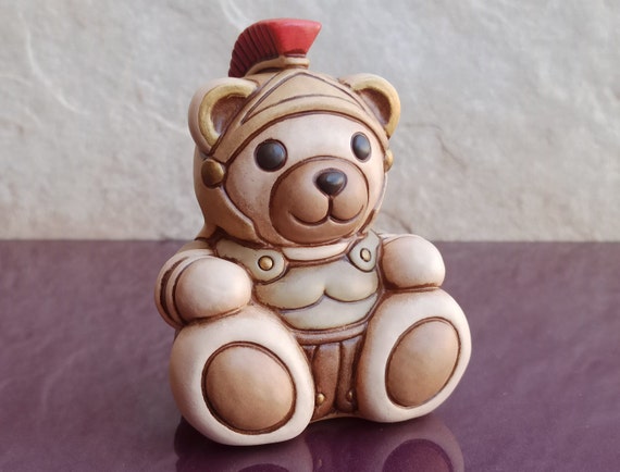 Teddy Thun Italia Figurine, Teddy Bear Figurine, Porcelain Bear Statue,  Bear Statue, Porcelain Bear, Teddy Thun, Teddy Thun Italia 