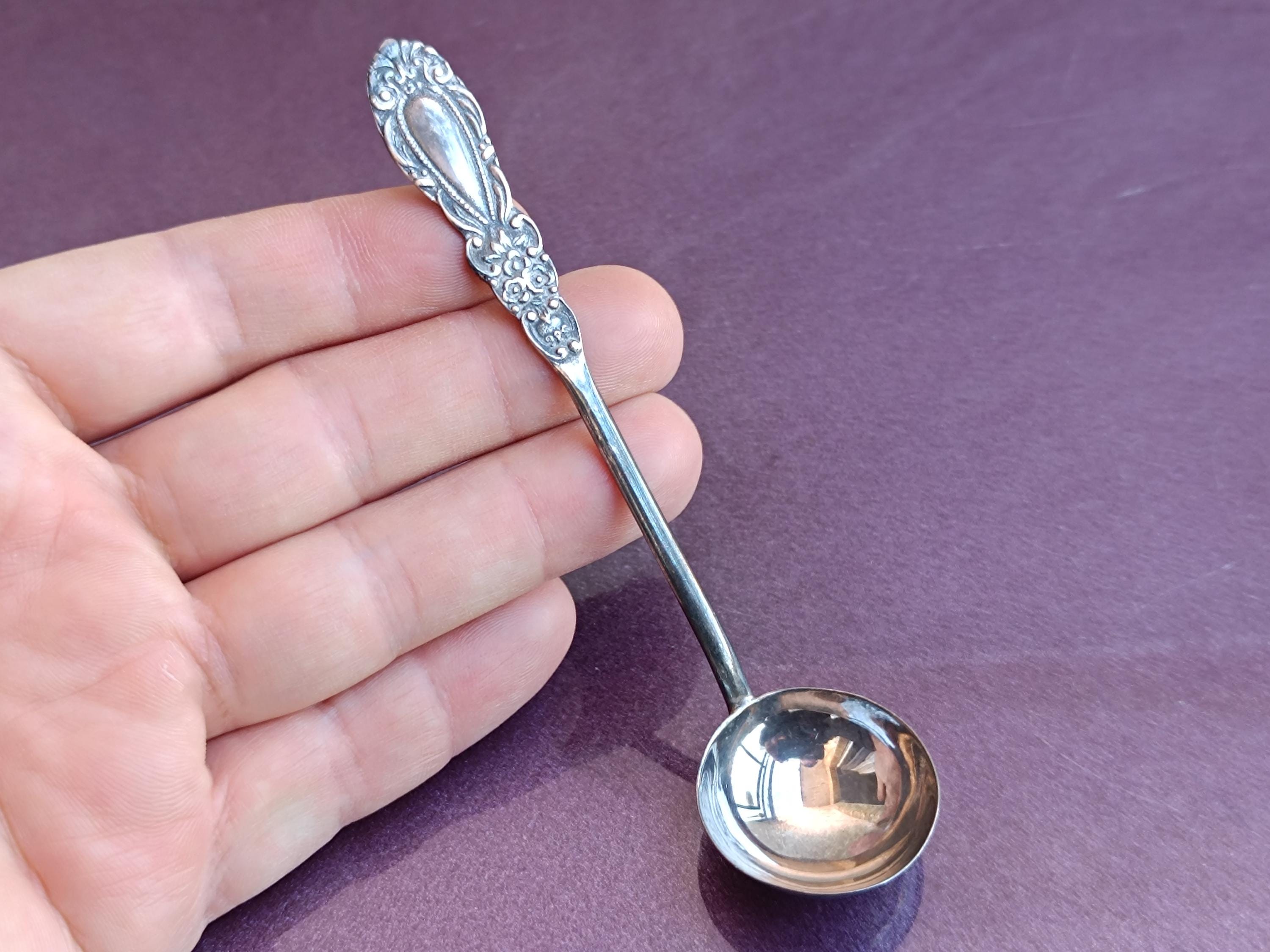 925 Silver Teaspoon, Sugar Spoon, Cream Spoon, Sweet Mocha Spoon