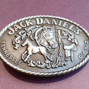 Jack Daniels Belt Buckle, Vintage Belt Buckle, Retro Belt Buckle, Jack Daniels, Belt Buckles, Taner Belt Buckles